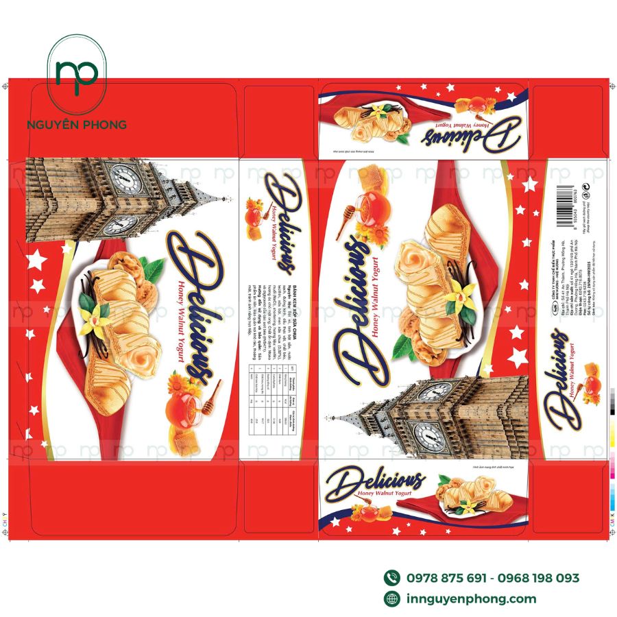 Hộp giấy đựng bánh kẹo